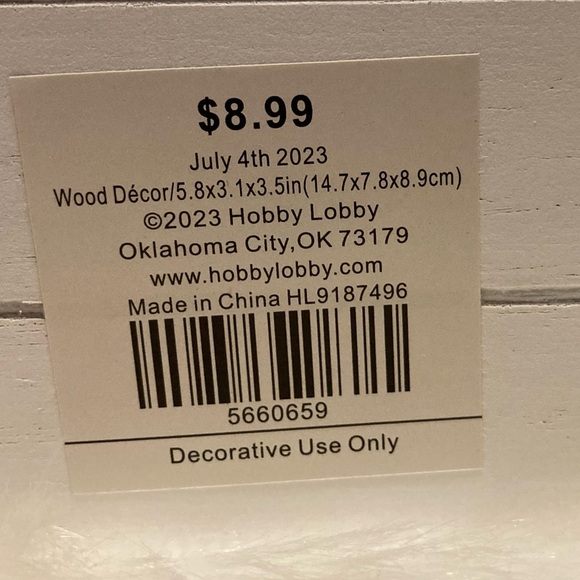 Set of 7 July 4Th Patriotic Decor - Picture 4 of 16